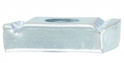 BZP Channel Nuts Plain M6