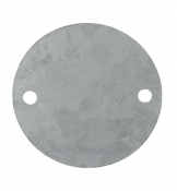 COVERS - BOX LIDS (COVERS) 2 HOLE GALV