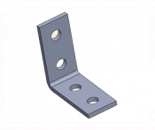 Channel Brackets 90° 2x1 Hole 102 X 86mm