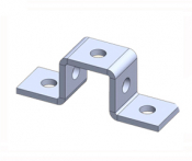 U (TOP HAT) BRACKETS 41mm
