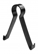 Knock-In Metal Cable Clips 6-9mm Black