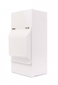 IP40 Metal Clad Epoxy 4 Modular Enclosure with Lid