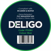 PVC Insulation Tape Blue 33m