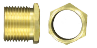 Male Bushes Long Pattern Brass