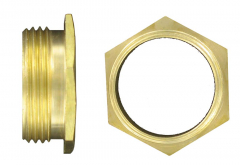 Male Bushes Short Pattern Brass