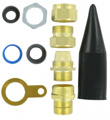 E1W 2-Part SWA Brass Glands