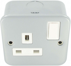 Metal Clad Single & Double Pole Sockets