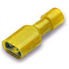Female Push-On Terminals Yellow