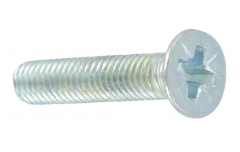 Steel Pozi Countersunk Machine Screws