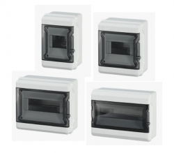 IP65 Double-Stacked 24 Modular Weatherproof Translucent Enclosure