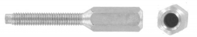 M3.5 Steel Nickel Plated Socket Extension Studs