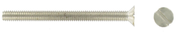 M3.5 x 50 Nickel Plated Flat Countersunk Socket Screws