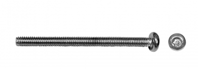 M4 x 25 T20 Stainless Steel Pan Head Security Socket Pins