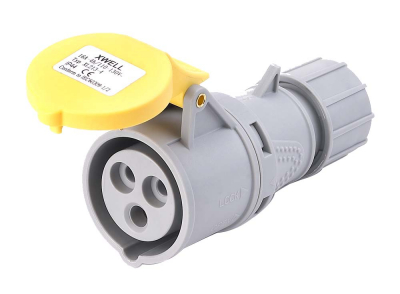 Industrial Connector IP44 3 Pin 110V-32A