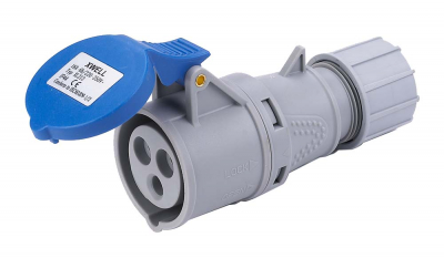 Industrial Connector IP44 3 Pin 240V-16A