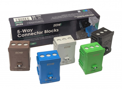 Multi-Coloured Terminal Block Pack (Pack of 5)