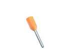 German Bootlace Ferrules 0.5 x 8mm Orange