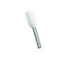 German Bootlace Ferrules 0.75 x 8mm White