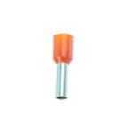 French Bootlace Ferrules 4.0 x 9mm Orange
