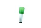 French Bootlace Ferrules 6.0 x 12mm Green