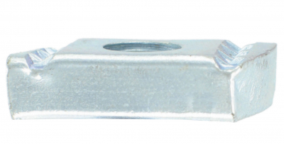 BZP Channel Nuts Plain M6