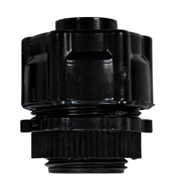 25MM BLACK GLANDS FOR FLEXIBLE PLASTIC CONDUIT