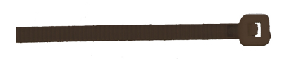 Cable Ties 4.5 x 200mm Brown