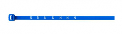 Cable Tie Marker "N" Blue 4.8 x 200mm