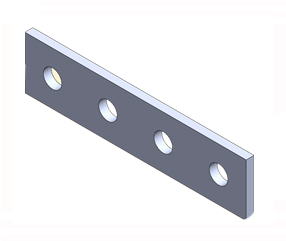 4 HOLE SPLICE PLATE