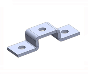 U (TOP HAT) BRACKETS 21mm