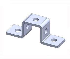 U (TOP HAT) BRACKETS 41mm