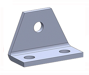 Delta Brackets 90&deg; 106 x 90mm
