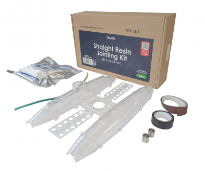 STRAIGHT RESIN JOINT KIT M12 (16-34) +4/6/10/16MM SPLICE