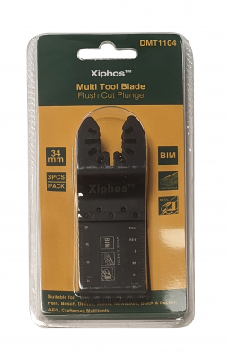 Bi-Metal Flush Cut Multi-Tool Blade 34mm (Pack of 3)