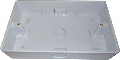 Decoduct Universal Surface Boxes - 2 Gang Round