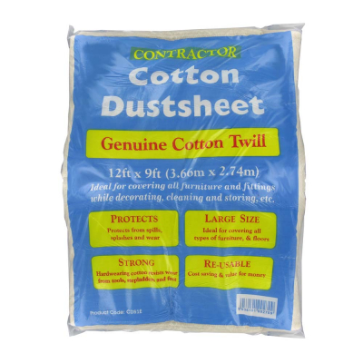 LAMINATED COTTON DUST SHEET