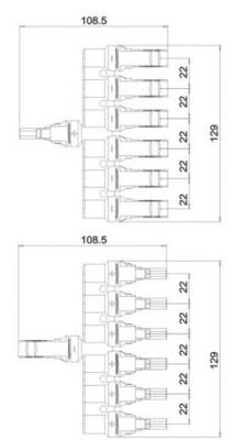 T6-BRANCH SOLAR CONNECTORS