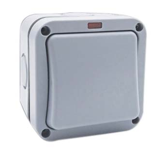 IP66 Outdoor Switch DP 1 Gang 20A