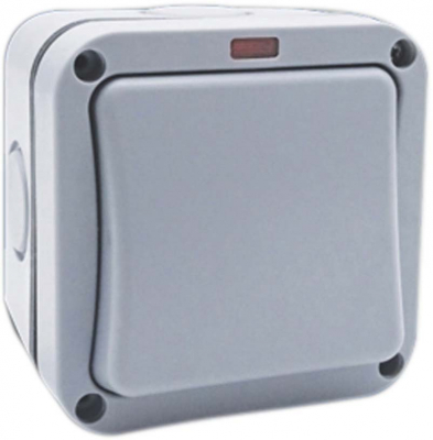 IP66 Outdoor Switch 1 Gang 2 Way 20A