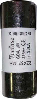 60AMP HOUSE SERVICE CUT OUT 22.2MM 11A