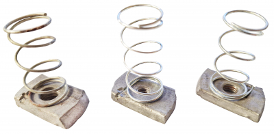 HDG Channel Nuts Long Spring M10