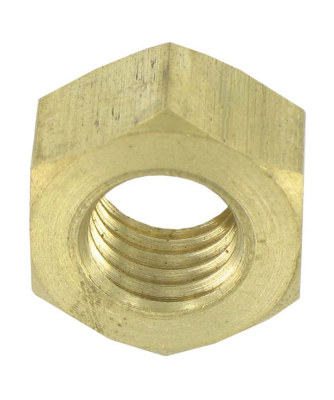 M12 BRASS HEX FULL NUTS