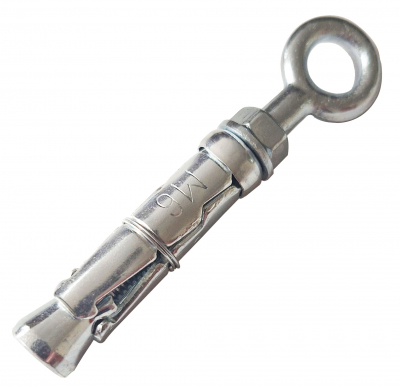 Eye Bolt Shield Anchors M6