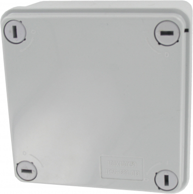IP56 Junction Box Plain 100 x 100 x 50mm