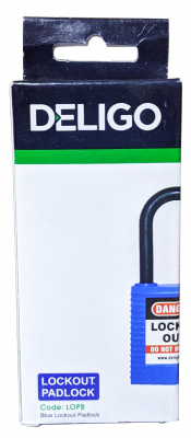 Lockout Padlock Blue
