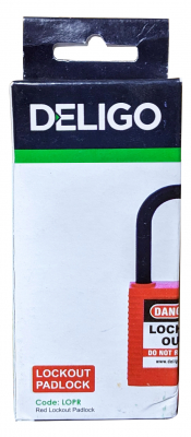 Lockout Padlock Red