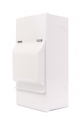 IP40 Metal Clad Epoxy 4 Modular Enclosure with Lid