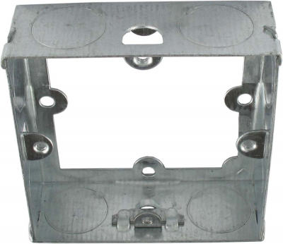 Box Extension Steel 1 Gang 25mm