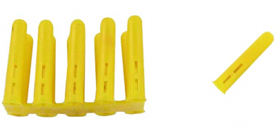 Yellow Wall Plugs