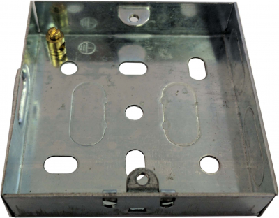 1 Gang 16mm Steel Switch & Socket Back Boxes